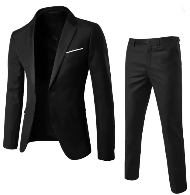 Suits Men and Pants Two Piece Sets