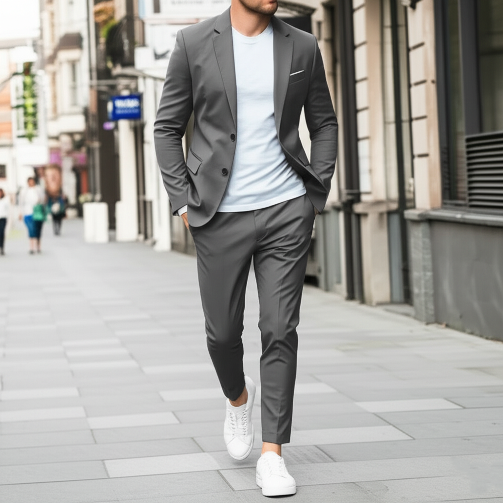 Suits Men and Pants Two Piece Sets