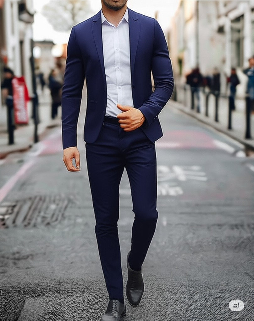 Suits Men and Pants Two Piece Sets